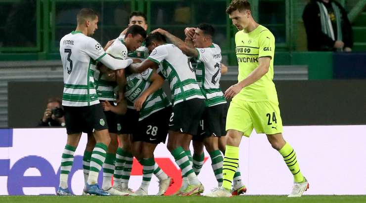 Sporting Lisbon tiễn Dortmund xuống chơi Europa League