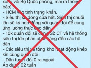 Tin tức trong ngày - “TP.HCM vào tình trạng khẩn, siêu thị đóng cửa” là thông tin bịa đặt