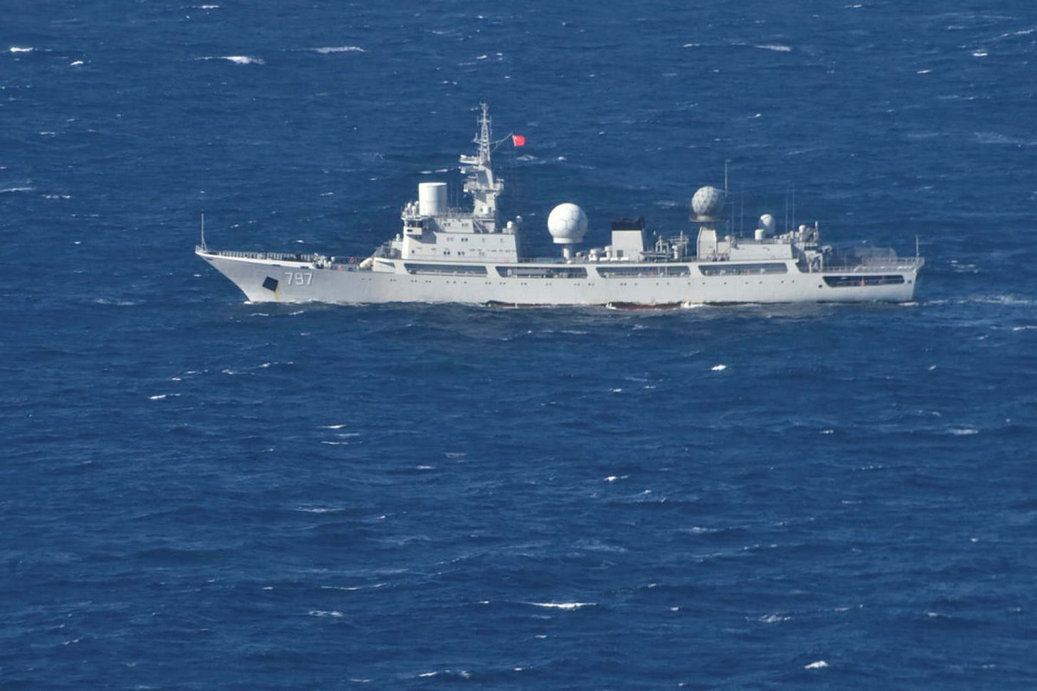 Tàu do thám Trung Quốc xuất hiện ngoài khơi Úc.