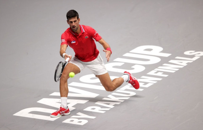 Djokovic và tuyển Serbia chờ suất đi tiếp bằng "vé vớt", được định đoạt sau trận đấu giữa tuyển Đức và Áo vào hôm nay.&nbsp;ẢNH: GETTY