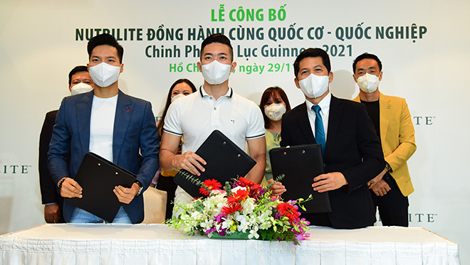 Nutrilite đồng hành cùng Quốc Cơ, Quốc Nghiệp chinh phục kỷ lục thế giới 2021 - 1
