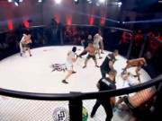 Thể thao - Đáng sợ MMA 5 đấu 5: Võ sĩ bị knock-out ngất lịm, ăn thêm 12 đấm vào mặt