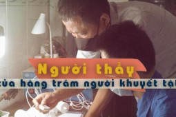 Người tử tế: Người thầy đặc biệt của hàng trăm thanh niên khuyết tật