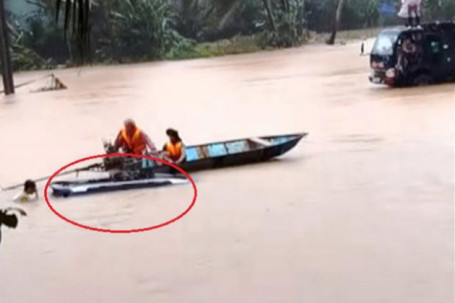 Bình Định: 3 người chết và mất tích do mưa lũ, hàng chục ngàn nhà dân bị ngập