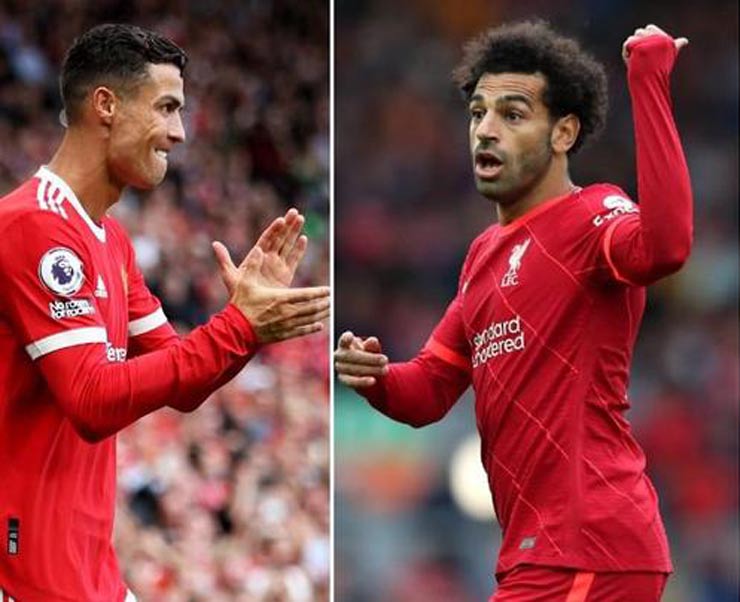 Nhiều fan bực tức vì Ronaldo xếp trên Salah trong cuộc bầu chọn "Quả bóng vàng" năm nay