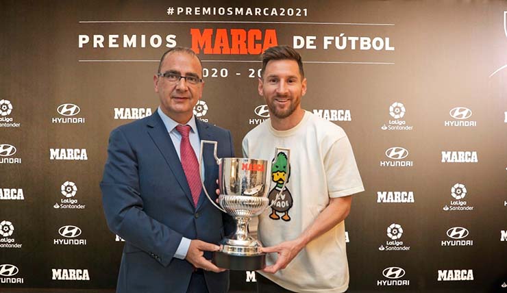 Messi được ban tổ chức La Liga vinh danh