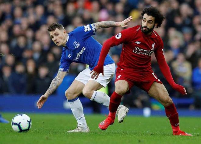 Salah sẽ là mục tiêu săn đuổi của hàng thủ Everton