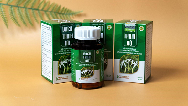 TPBVSK Bạch Trinh Nữ - Giúp chị em mắc u xơ, u nang cải thiện sức khỏe hiệu quả - 1