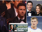 Bóng đá - Báo Đức tố giải Quả bóng vàng &quot;có mùi&quot;, bức xúc vì Messi vượt Lewandowski