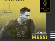 Bóng đá - Trao giải Quả Bóng Vàng 2021: Messi đánh bại Lewandowski, lần thứ 7 đăng quang