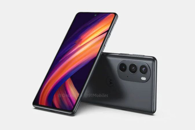 Hình ảnh kết xuất của Moto Edge X30.