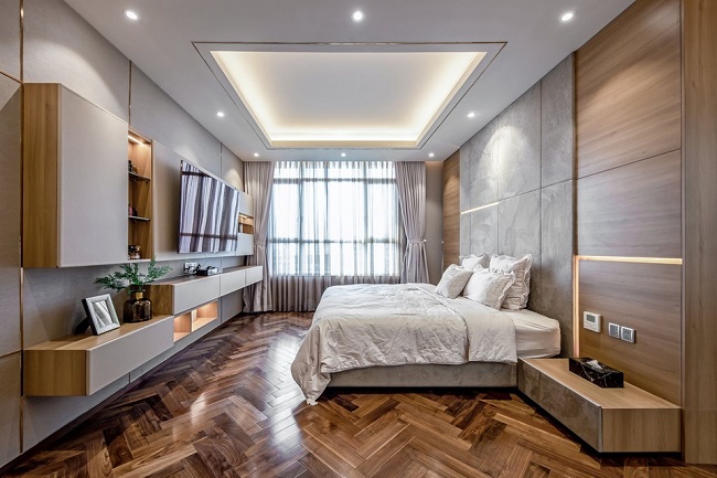 Căn penthouse này được bàn giao mặt bằng thô cho gia chủ với ưu điểm như diện tích lớn, không gian thoáng, kết cấu nguyên bản cho gia chủ và đội ngũ kiến trúc sư có thể thoải mái thiết kế theo nhu cầu và mong muốn riêng.
