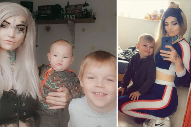 Bà mẹ xăm trổ bị "ném đá" dữ dội vì sở hữu quá nhiều hình xăm - 1