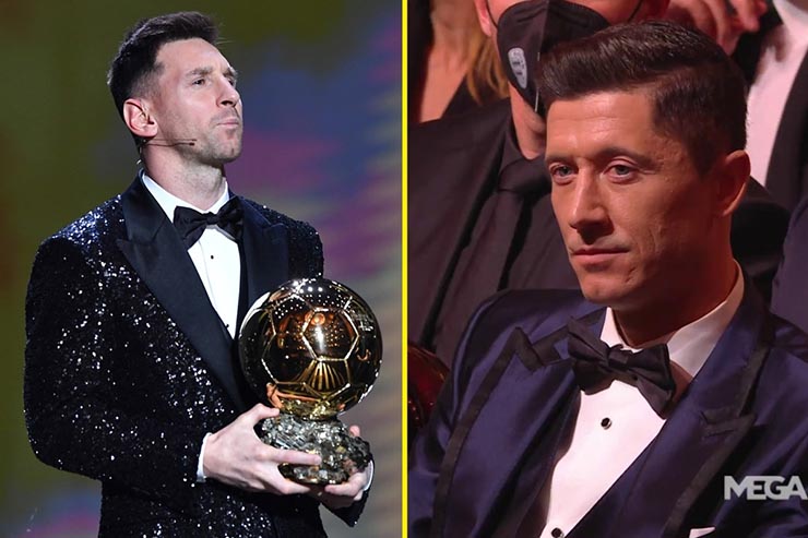 Lewandowski mới đây thất bại trước Messi trong cuộc đua Quả bóng vàng