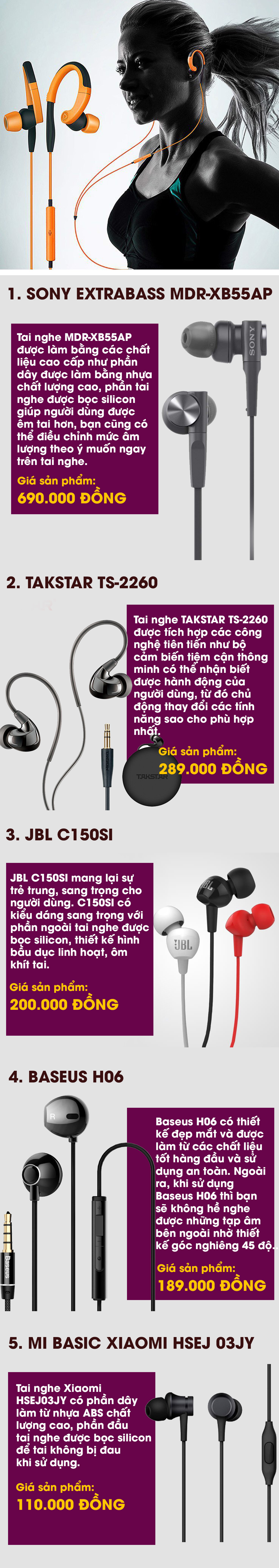 Đây là 5 tai nghe nhét tai In Ear giá rẻ, đẹp, bền hiện nay - 1