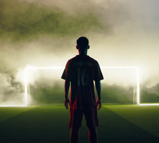 &nbsp;Hình ảnh Hùng Dũng trong trailer mới của FIFA Online 4