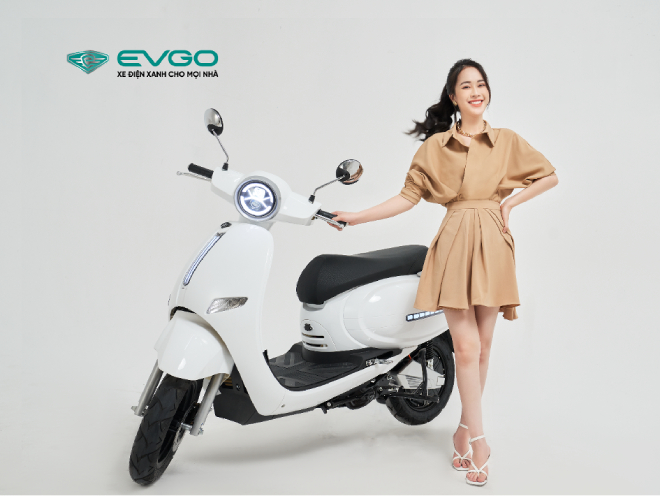 Xe điện EVGO có tốc độ tối đa 50 km/h và có thể di chuyển quãng đường lên tới 75km chỉ với một lần sạc.