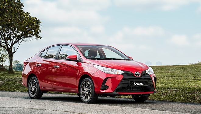 Giá xe Toyota Vios niêm yết và lăn bánh tháng 12/2021 - 1