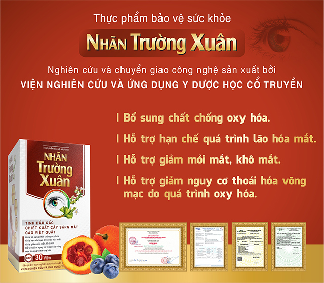 Nhãn Trường Xuân - giải pháp giúp đôi mắt luôn sáng khỏe - 1