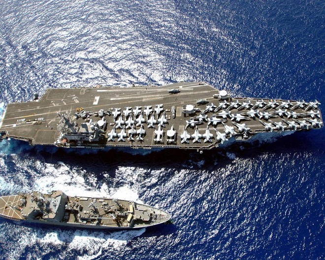 Tàu sân bay Mỹ USS Ronald Reagan