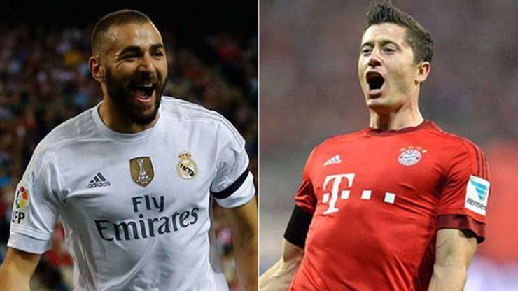 Lewandowski muốn đến Real Madrid nhưng Benzema đang giữ chắc vị trí