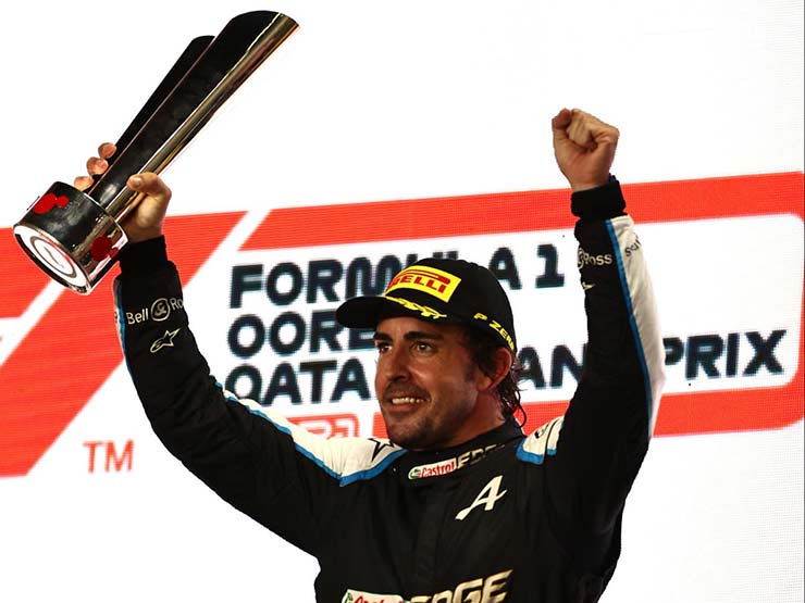 Alonso xuất sắc trở lại podium.