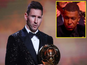 Bóng đá - Mbappe &quot;buồn&quot; vì kém Quả bóng vàng Messi 8 bậc, PSG tá hỏa cầu cứu Zidane