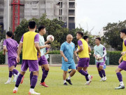 Bóng đá - ĐT Việt Nam tổng duyệt ở Singapore, thầy Park chọn đội hình đấu Lào