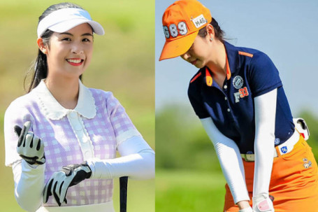 Hoa hậu Ngọc Hân, Jennifer Phạm gây bất ngờ với tài chơi golf “cực đỉnh”
