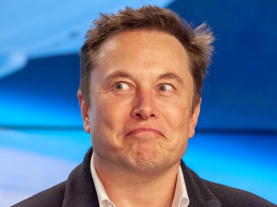 Elon Musk – tỷ phú giàu nhất thế giới – thành kẻ không nhà (ảnh: Daily Mail)