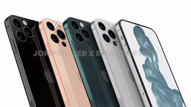 Ảnh concept iPhone 14 Pro.