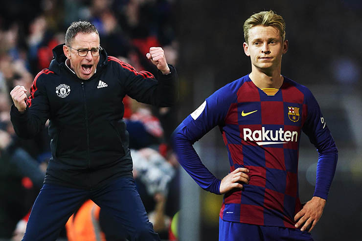 Rangnick muốn đưa De Jong về MU