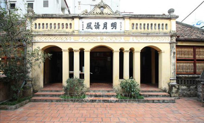 Ngôi nhà cụ Nguyễn Thị An - nơi Bác Hồ ở và làm việc năm 1945. Ảnh: TTXVN
