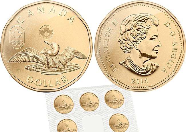 Cũng bởi vậy mà các vận động viên người Canada thường có thói quen mang theo một đồng Lucky Loonie trong các cuộc thi để cầu chiến thắng.
