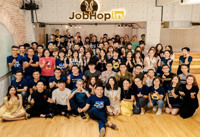JobHopin đã phát triển đội ngũ hơn 120 nhân viên.