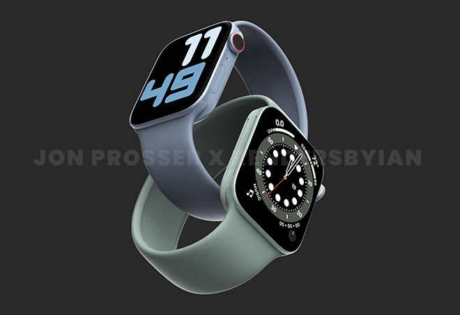Apple Watch Series 8 sẽ có thiết kế cạnh phẳng?