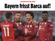 Bóng đá - Barca bị Bayern nuốt chửng, tệ nhất Cup C1 20 năm: Báo TBN ví như &quot;xuống hạng&quot;