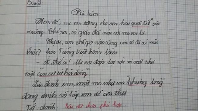 Học sinh tiểu học miêu tả mẹ &#34;đầy kịch tính&#34; khiến phụ huynh dở khóc dở cười - 1