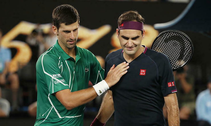 Quan điểm mới "Djokovic (bên trái) vĩ đại nhất mọi thời đại, Federer xuất sắc nhất lịch sử tennis", nhưng fan Nadal sẽ không thích điều này