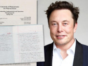 Thế giới - Tìm thấy bài kiểm tra bị tỷ phú Elon Musk phê &quot;dùng từ tục&quot;, bán được số tiền khủng