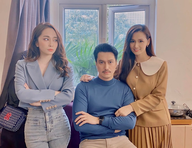 Cô và "người tình tin đồn" Việt Anh thường xuyên đóng phim chung