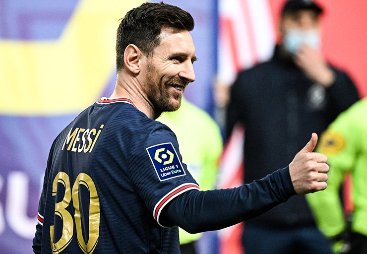 Messi vừa có lần đầu tiên có 2 trận đấu liên tiếp góp công vào các bàn thắng của PSG (ghi bàn hoặc kiến tạo) trên mọi đấu trường mùa này