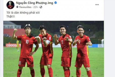 Công Phượng "cà khịa" Quế Ngọc Hải sau khi "xé lưới" Malaysia ở AFF Cup