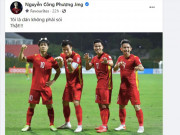 Bóng đá - Công Phượng &quot;cà khịa&quot; Quế Ngọc Hải sau khi &quot;xé lưới&quot; Malaysia ở AFF Cup