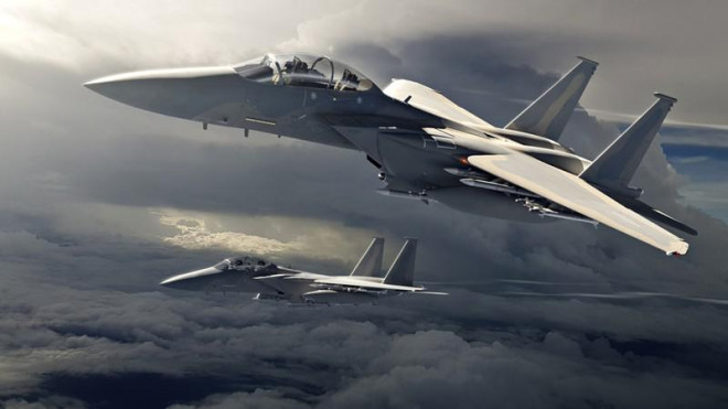Tiêm kích F-15EX của Boeing. Ảnh: THE EURASIAN TIMES