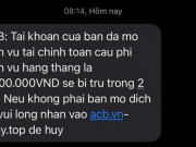 Pháp luật - Công an cảnh báo thủ đoạn giả tin nhắn ngân hàng để lừa đảo