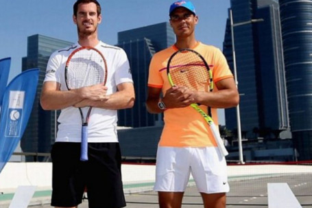 Nadal chính thức tái xuất đấu Murray, "tiền bối" háo hức chờ đợi "đại chiến"