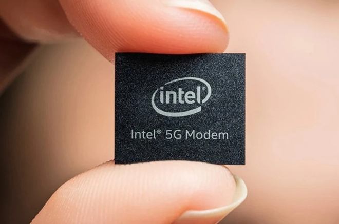 Modem 5G của Intel.