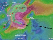 Tin tức trong ngày - Vì sao bão số 9 có hướng đi kỳ dị, chạy dọc bờ biển rồi ngoặt ra ngoài