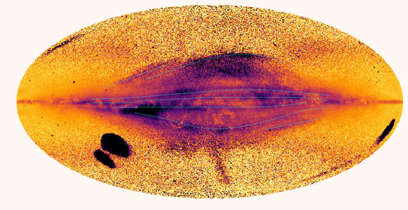 Bản đồ Milky Way - Ảnh: Vệ tinh Gaia/ESA